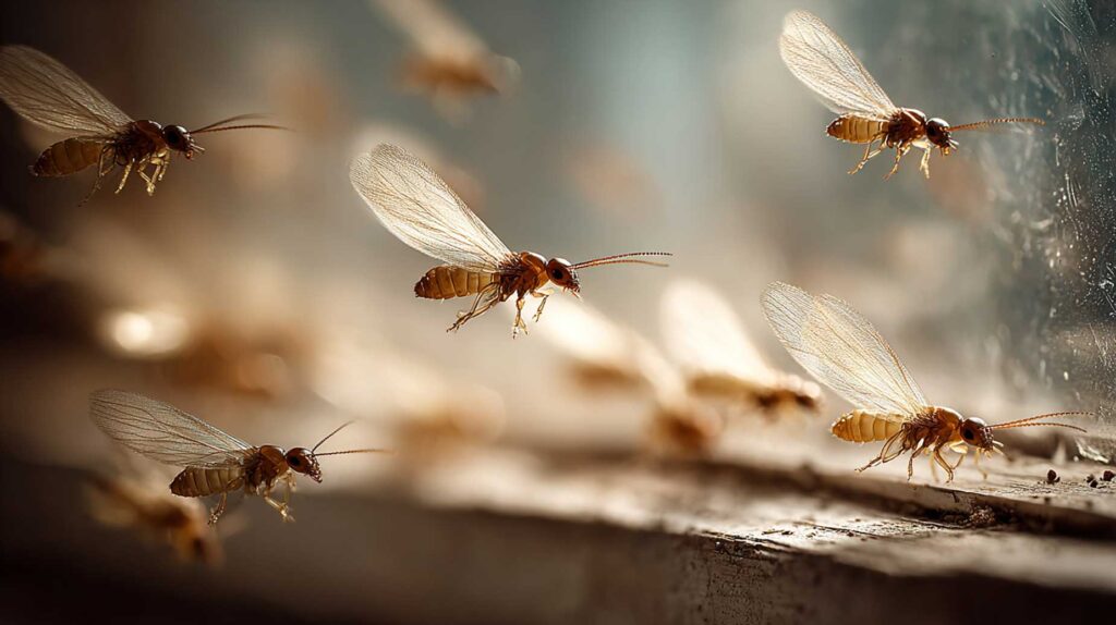 South Coast MA termite swarm season